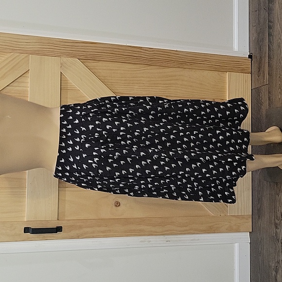 Vintage | Krush Black Houndstooth Pattern Skirt | Small - Picture 4 of 7